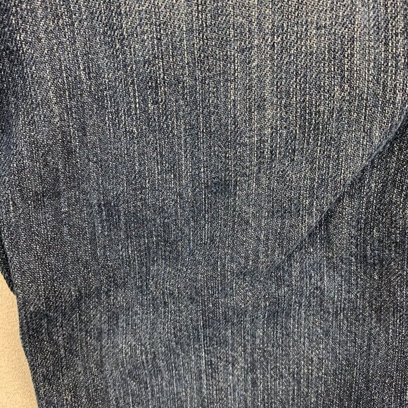 True Religion Mens Pants 32 Blue Denim Jeans Straight Leg Flap Pockets 32x28 - Picture 14 of 16